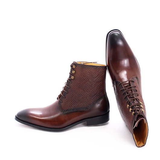 Botas de Cuero Premium para Hombre con Diseño Grabado - Image 11