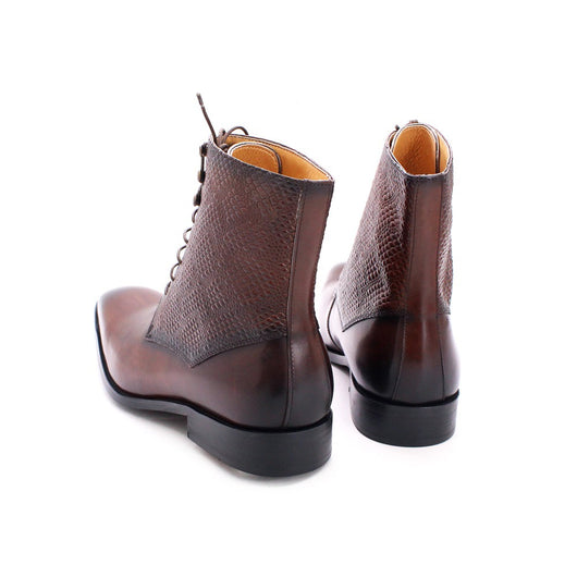 Botas de Cuero Premium para Hombre con Diseño Grabado - Image 12