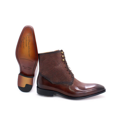 Botas de Cuero Premium para Hombre con Diseño Grabado - Image 13