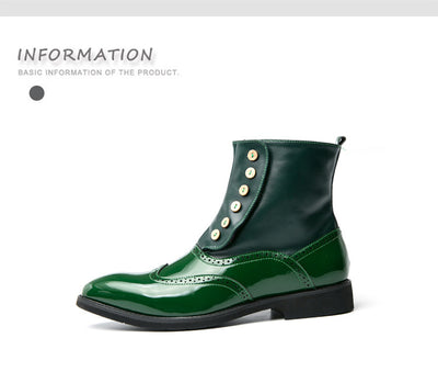 Botas Martin de Cuero Premium para Hombre - Estilo Urbano y Personalidad - Image 6