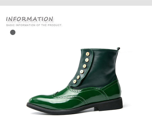 Botas Martin de Cuero Premium para Hombre - Estilo Urbano y Personalidad - Image 6