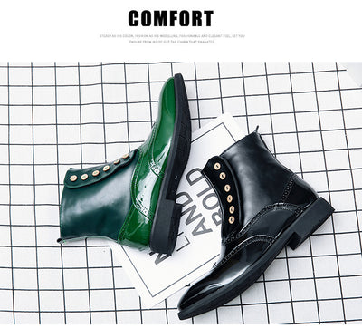 Botas Martin de Cuero Premium para Hombre - Estilo Urbano y Personalidad - Image 7