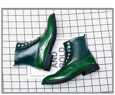 Botas Martin de Cuero Premium para Hombre - Estilo Urbano y Personalidad - Image 9