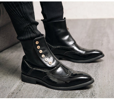 Botas Martin de Cuero Premium para Hombre - Estilo Urbano y Personalidad - Image 11