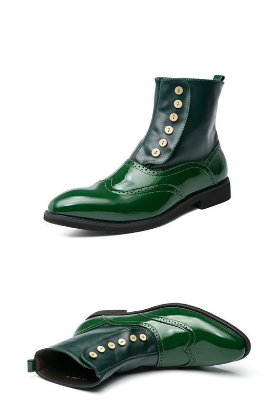 Botas Martin de Cuero Premium para Hombre - Estilo Urbano y Personalidad - Image 13