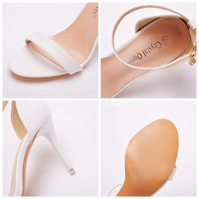 Sandalias Romanas con Tacón Alto y Tira al Tobillo - Image 12