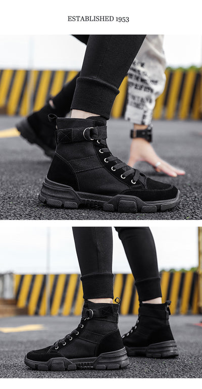 Botas de Trabajo Martin Canvas Altas para Hombre - Image 16