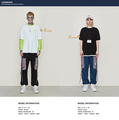Pantalones Cargo Harem con Bolsillos Laterales para Hombre - Image 10