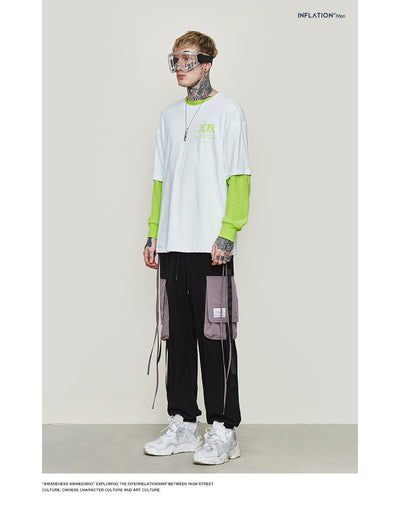 Pantalones Cargo Harem con Bolsillos Laterales para Hombre - Image 12