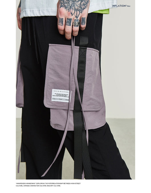 Pantalones Cargo Harem con Bolsillos Laterales para Hombre - Image 13