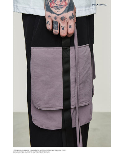Pantalones Cargo Harem con Bolsillos Laterales para Hombre - Image 14