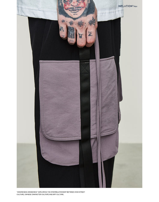 Pantalones Cargo Harem con Bolsillos Laterales para Hombre - Image 14