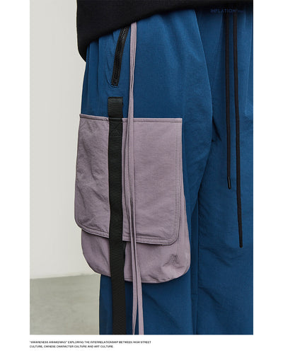 Pantalones Cargo Harem con Bolsillos Laterales para Hombre - Image 18