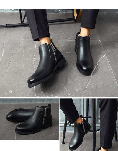 Zapatos Formales de Cuero para Hombre Talla Grande - Image 9