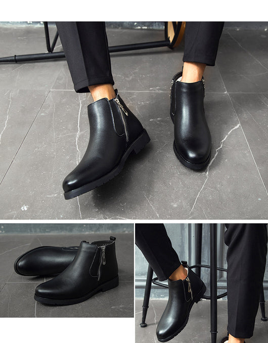 Zapatos Formales de Cuero para Hombre Talla Grande - Image 9