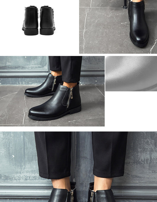 Zapatos Formales de Cuero para Hombre Talla Grande - Image 10