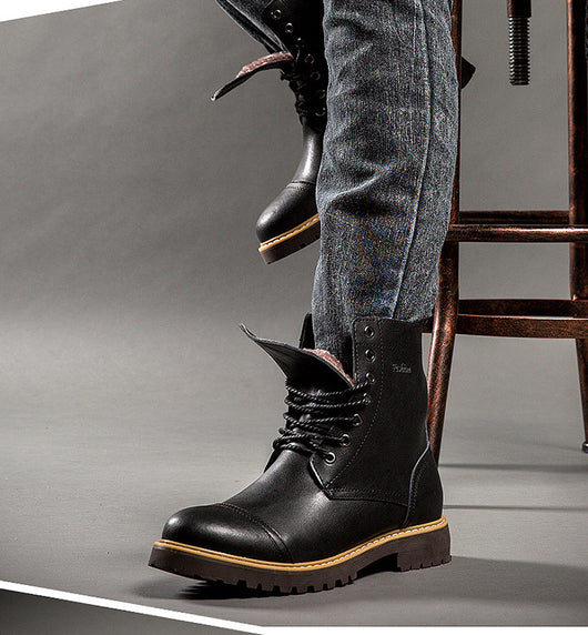 Botas Martin de Cuero para Hombre - Zapatos de Piel Auténtica - Image 10