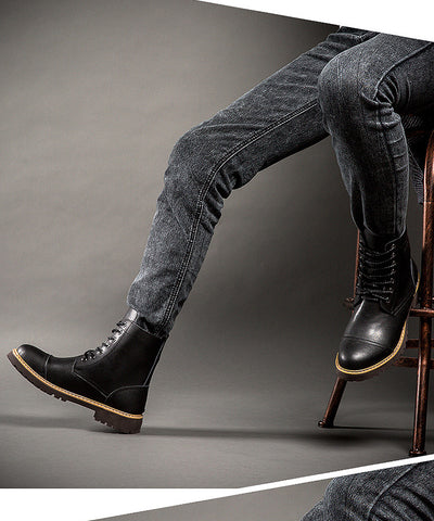 Botas Martin de Cuero para Hombre - Zapatos de Piel Auténtica - Image 11