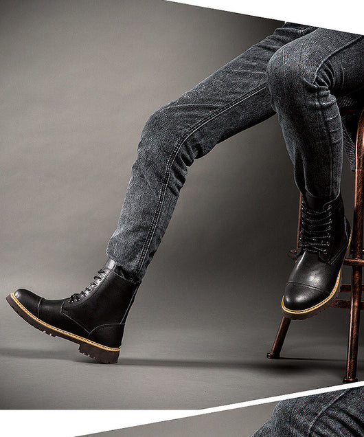 Botas Martin de Cuero para Hombre - Zapatos de Piel Auténtica - Image 11