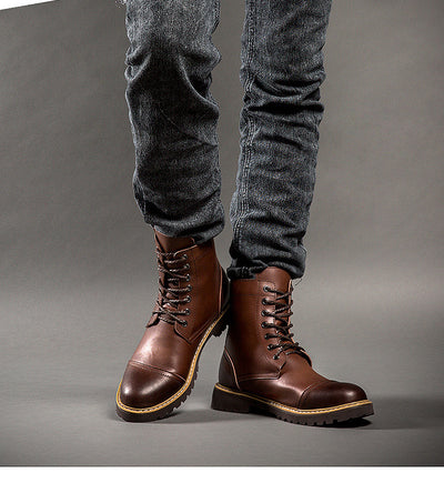 Botas Martin de Cuero para Hombre - Zapatos de Piel Auténtica - Image 16
