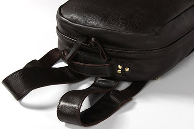 Mochila de Cuero Premium para Hombre - Viaje y Negocios - Image 28
