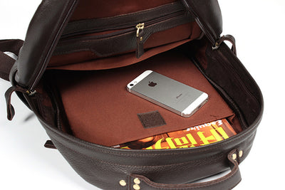 Mochila de Cuero Premium para Hombre - Viaje y Negocios - Image 30