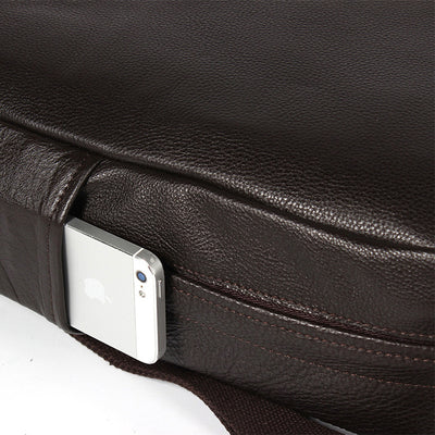 Mochila de Cuero Premium para Hombre - Viaje y Negocios - Image 34