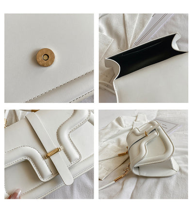 Bolso Bandolera Casual Minimalista con Cierre Ajustable - Image 8