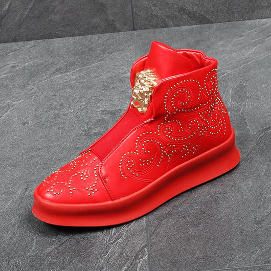 Botines Tacón Alto con Tachuelas - Estilo Audaz y Sofisticado - Image 13