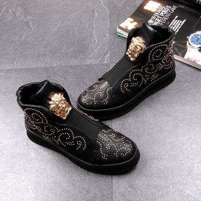 Botines Tacón Alto con Tachuelas - Estilo Audaz y Sofisticado - Image 15