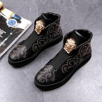 Botines Tacón Alto con Tachuelas - Estilo Audaz y Sofisticado - Image 17