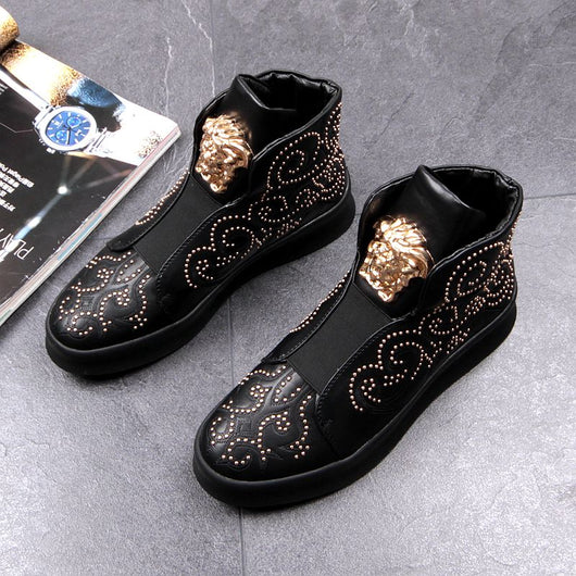 Botines Tacón Alto con Tachuelas - Estilo Audaz y Sofisticado - Image 17