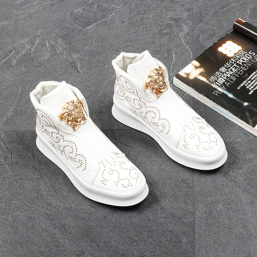 Botines Tacón Alto con Tachuelas - Estilo Audaz y Sofisticado - Image 18