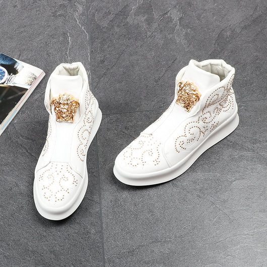 Botines Tacón Alto con Tachuelas - Estilo Audaz y Sofisticado - Image 19