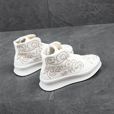 Botines Tacón Alto con Tachuelas - Estilo Audaz y Sofisticado - Image 21