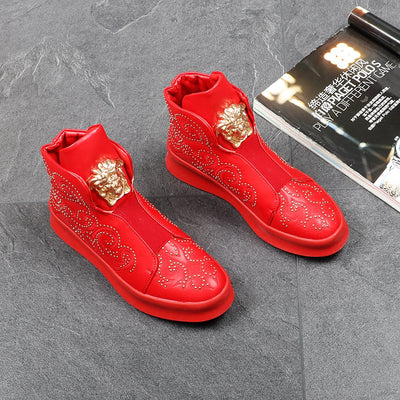 Botines Tacón Alto con Tachuelas - Estilo Audaz y Sofisticado - Image 22