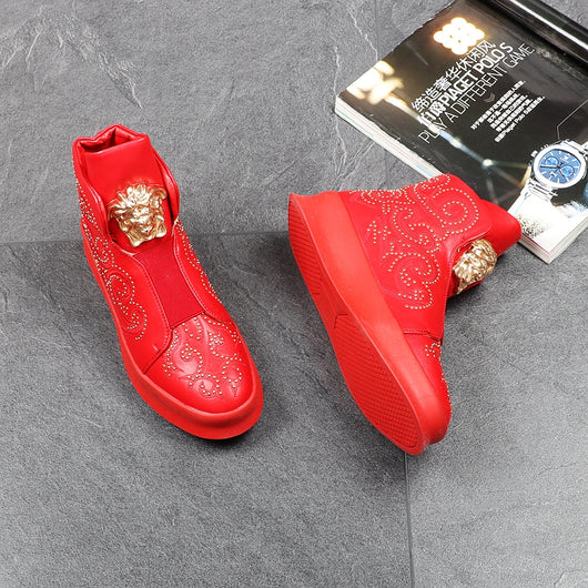 Botines Tacón Alto con Tachuelas - Estilo Audaz y Sofisticado - Image 23