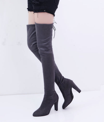 Botas Altas Over the Knee con Tacón para Mujer - Image 22