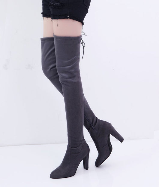 Botas Altas Over the Knee con Tacón para Mujer - Image 22