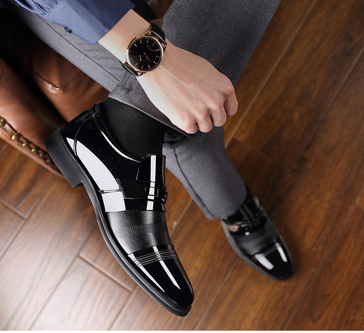 Zapatos de Cuero para Hombre Talla Grande - Image 7