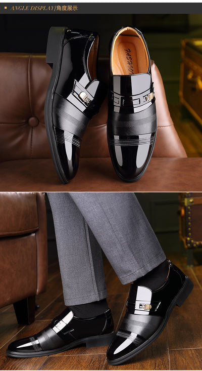 Zapatos de Cuero para Hombre Talla Grande - Image 20