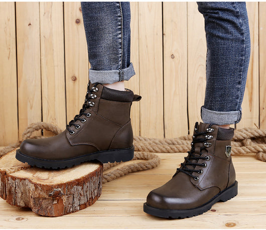 Botas de Cuero Natural Premium para Hombre - Image 14