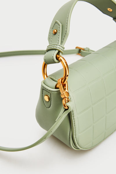 Bolso de Hombro Verde para Mujer - Image 7