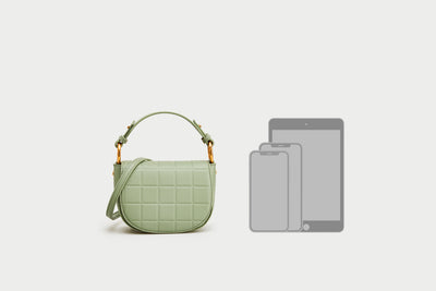 Bolso de Hombro Verde para Mujer - Image 10