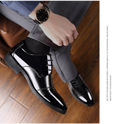 Zapatos de Cuero Británicos para Hombre - Elegancia Profesional y Casual - Image 7