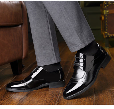Zapatos de Cuero Británicos para Hombre - Elegancia Profesional y Casual - Image 8