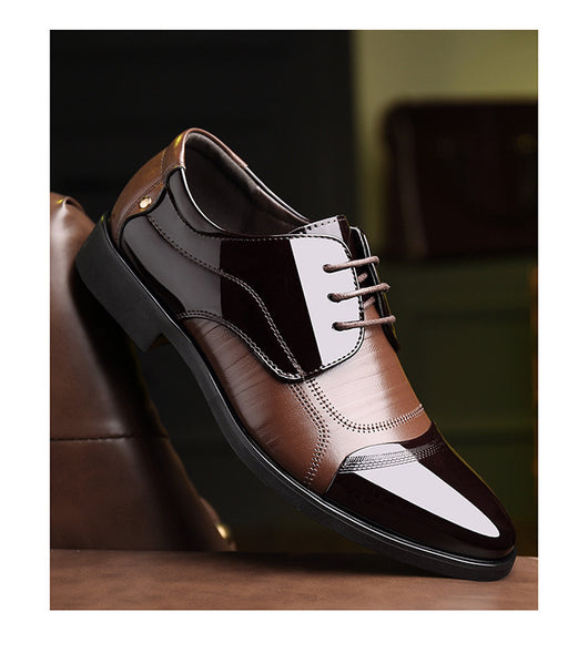 Zapatos de Cuero Británicos para Hombre - Elegancia Profesional y Casual - Image 9