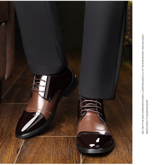 Zapatos de Cuero Británicos para Hombre - Elegancia Profesional y Casual - Image 10