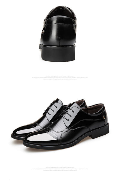 Zapatos de Cuero Británicos para Hombre - Elegancia Profesional y Casual - Image 11