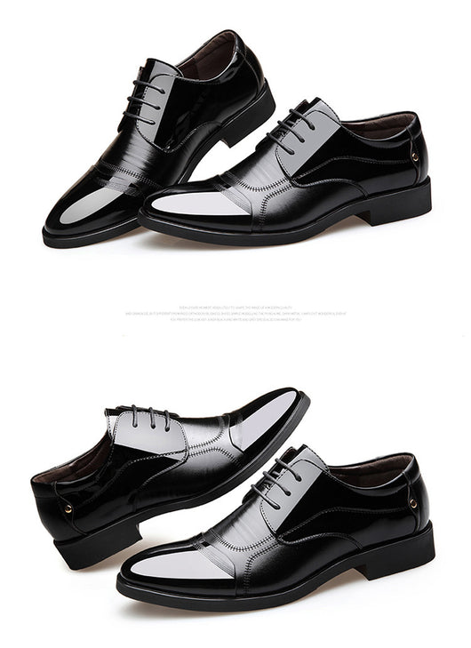 Zapatos de Cuero Británicos para Hombre - Elegancia Profesional y Casual - Image 12